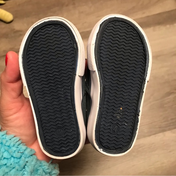 Poll Parrot Ahoy Toddler Aloha Nautical Theme Canvas Shoes Lace & Zip Navy sz 4M - Picture 16 of 16